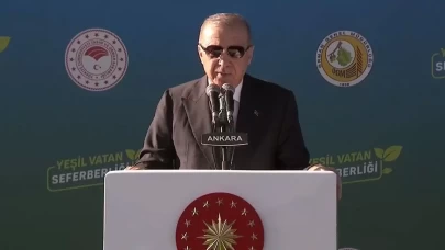 Cumhurbaşkanı Erdoğan'dan ''Yeşil Vatan'' vurgusu