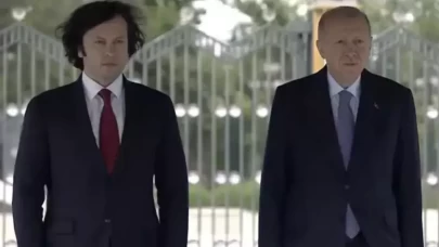 Cumhurbaşkanı Erdoğan, Gürcistan Başbakanı Kobakhidze ile görüştü