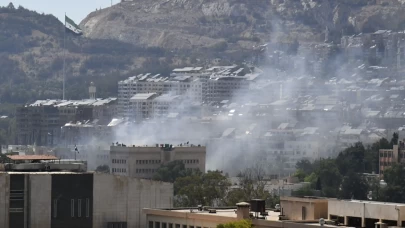 Suriye'nin başkenti Şam'a füzeli saldırı düzenlendi