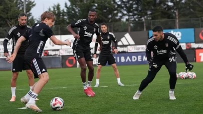 Beşiktaş, Samsunspor maçı hazırlıklarını tamamladı