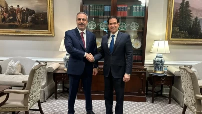 Dışişleri Bakanı Hakan Fidan, ABD'li mevkidaşı Rubio ile bir araya geldi
