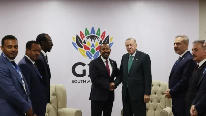 Cumhurbaşkanı Erdoğan, Etiyopya Başbakanı Ali'yi kabul etti