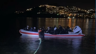 Bodrum açıklarında kaçak göçmen operasyonu: 30 kişi yakalandı