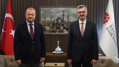 RTÜK Başkanı Mehmet Daniş’ten İletişim Başkanı Burhanettin Duran’a ziyaret
