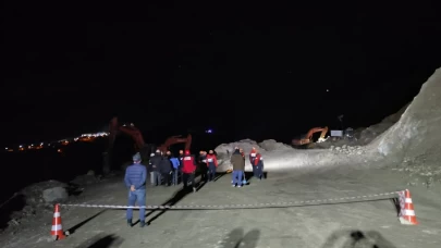 Sivas'ta maden ocağında göçük