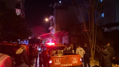 Aydın'da çıkan yangında yaşlı kadın evsiz kaldı