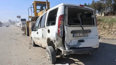 Aracın sağından geçmeyince çalışınca ortalığı savaş alanına çevirdi!