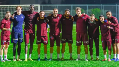 Trabzonspor, Başakşehir maçı hazırlıklarını sürdürdü