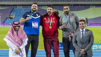 Milli atletizmcilerden Riyad'ta 6 madalya