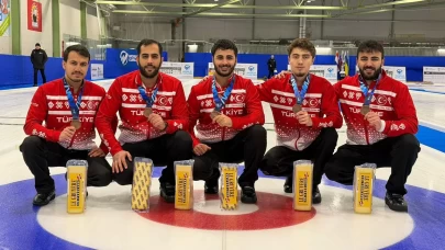 Türkiye Erkek Milli Curling Takımı, klasman üçüncüsü oldu