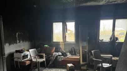 Kırklareli’nde bir ev alevlere teslim oldu: 1 kişi hayatını kaybetti