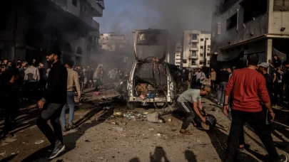 İsrail ordusu Gazze'de bir aracı bombaladı: 4 kişi öldü
