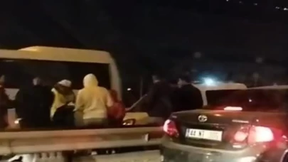 5 araç birbirine girdi: Faciadan dönüldü