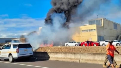 ABD'de uçak gölete düştü!