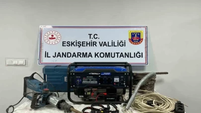 Odunpazarı’nda define arayan 4 şüpheli suçüstü yakalandı