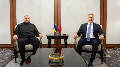 Bakan Fidan, Ukraynalı mevkidaşı Umerov ile bir araya geldi