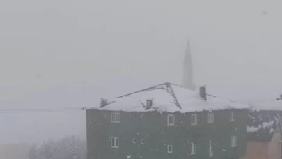 Giresun yaylaları beyaza büründü