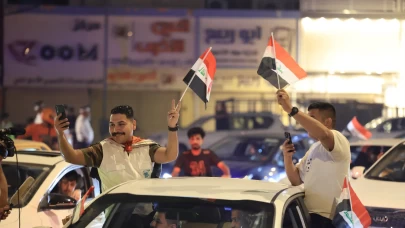 Irak’ta seçim sonrası kutlamalar