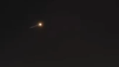 İstanbul’da göktaşı paniği! Gökyüzünde bir anda belirdi