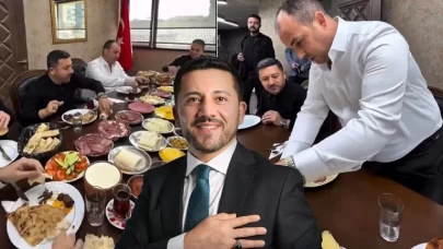 Pastırma dağları, peynir kuleleri! İP’li Belediye Başkanı hizmetleri ile değil lüks kahvaltısıyla gündemde