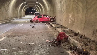 Zonguldak’ta tünelde feci kaza: İki genç ağır yaralı