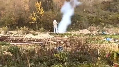 Zonguldak’ta iş makinesi doğal gaz hattını patlattı: Bölgede geniş güvenlik önlemi