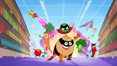 Supertato ile komik mücadele! Okul öncesi çocukları kahkahaya boğan seri