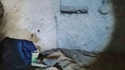 Kaçak kazı ortaya çıkardı!