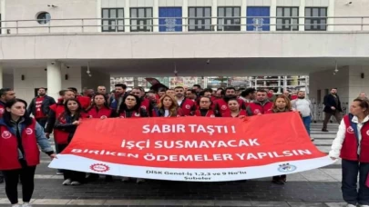 İzmir’de sabır taştı: 3 aydır biriken ücretler için direniş sürüyor