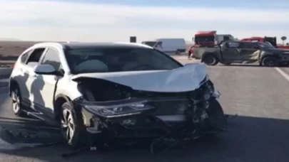 Konya’da feci kaza: 3’ü çocuk 7 kişi yaralandı