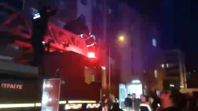 Balkonda mahsur kalan 12 yaşındaki Azranur kurtarıldı