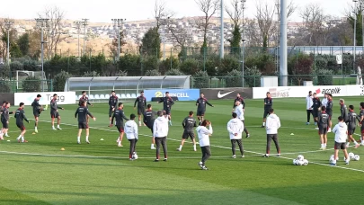 A Milli Takım, Bulgaristan maçı hazırlıklarını sürdürdü