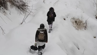 Çankırı’da yoğun kar nedeniyle 6 ilçede eğitime ara verildi