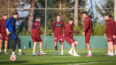 Trabzonspor, Gençlerbirliği maçı hazırlıklarını sürdürdü