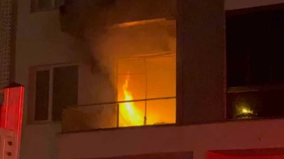 Ailesi ile tartıştı, evi ateşe verdi!