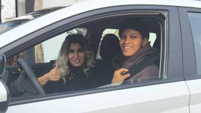 Melissa Vargas, ehliyetini Malatya’da aldı