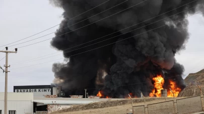 Kırıkkale OSB'de fabrika yangını!