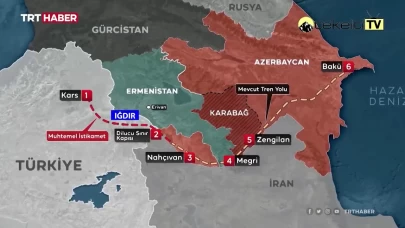 Türkiye ve Nahçıvan Iğdır’da sınır güvenliğini masaya yatırdı
