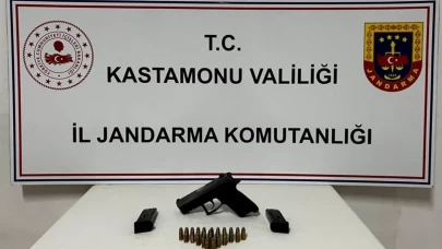 Kastamonu’da ruhsatsız silah ve sahte içki operasyonu: 3 gözaltı