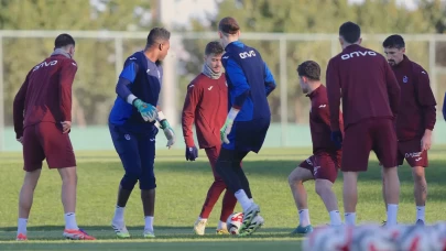Trabzonspor, Gençlerbirliği maçı hazırlıklarına başladı