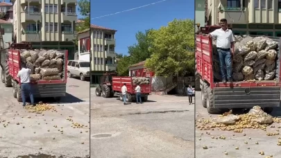 Patatesleri sokağa döken CHP'li başkan, yediği cezanın ardından bakan yardımcısına hakaret etti!