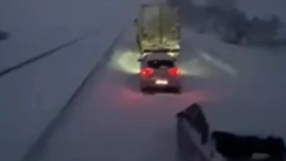 Bolu’da yoğun kar ulaşımı durdurdu: Kar kalınlığı yarım metreye ulaştı