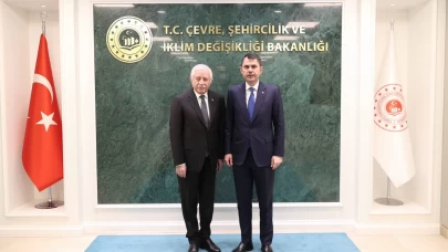 MHP’li Celal Adan, Bakan Kurum’u ziyaret etti