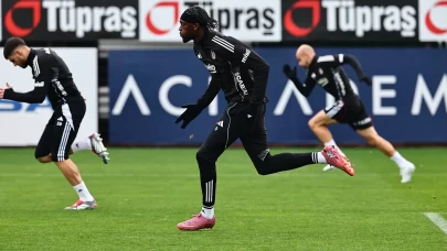 Beşiktaş, Trabzonspor maçı hazırlıklarını sürdürdü