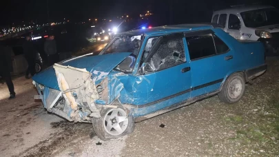 Amasya Taşova’da trafik kazası