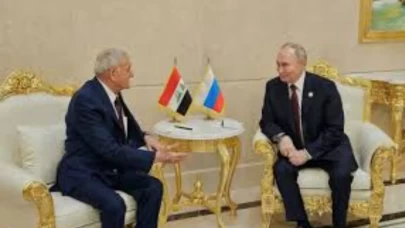 Putin ile Irak Cumhurbaşkanı Reşid Orta Doğu gündemini görüştü