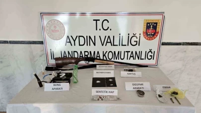 Aydın’da eş zamanlı baskın: 3 şüpheli gözaltına alındı