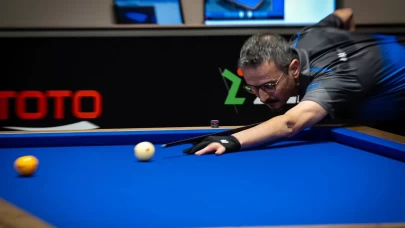 3 Bant Bilardo Türkiye Şampiyonası’nda final etabını Yılmaz Özcan kazandı
