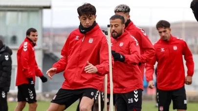 Sivasspor, Çorum FK maçı hazırlıklarını tamamladı