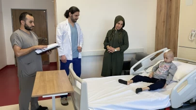 Batman’da 7 yaşındaki Ensar’ın beynindeki tümör 5 saatlik ameliyatla çıkarıldı